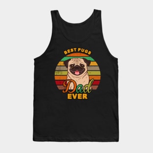 Best Pugs Dad Ever Tank Top